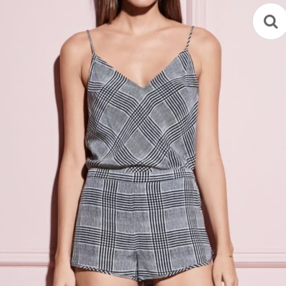 Fleur du Mal Luxe Plaid Cami